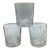 Tyrone Crystal Rosses Double Old Fashioned Glass-Set of 3 For Sale