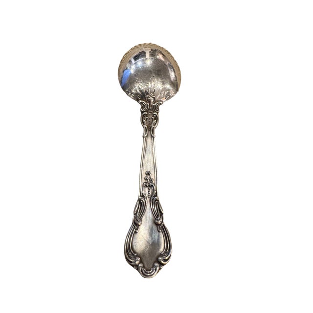 American Antique Gorham "Chantilly" Sterling Silver Baby Spoon. 4.5" Long For Sale - Image 3 of 3