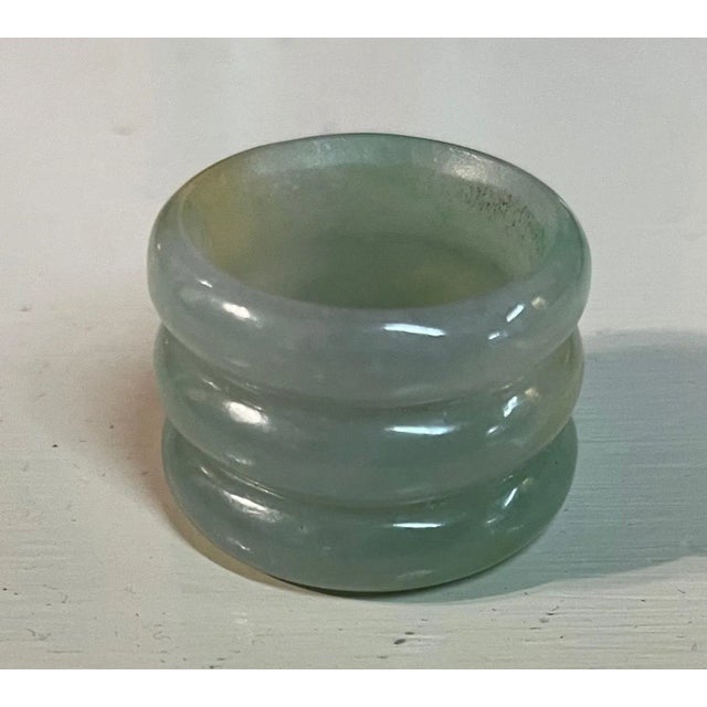Chinese Carved Jade Archer's Ring For Sale - Image 11 of 11