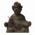 1990s Vintage Chinese Wooden Carved Home Guardian Deity Figure For Sale - Image 5 of 7