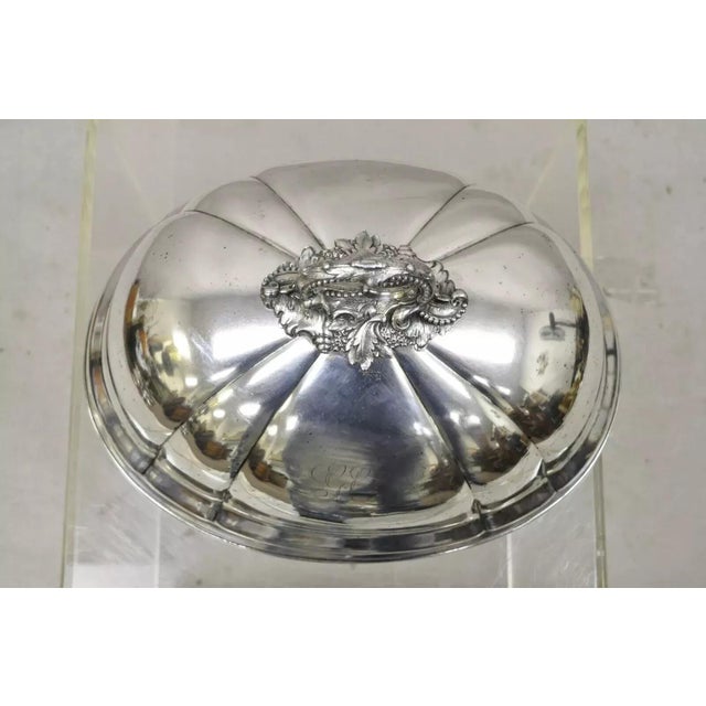 Early 20th Century Early 20th Century James Dixon & Sons Sheffield England Silverplate Meat Dish Serving Dome Lid For Sale - Image 5 of 12
