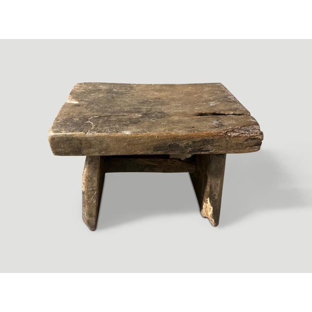 Contemporary Andrianna Shamaris Wabi Sabi Side Table or Stool For Sale - Image 3 of 5