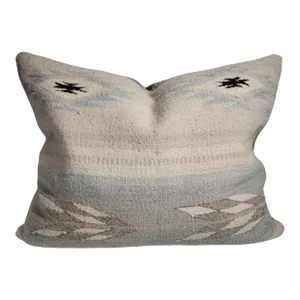 Mexican Indian Wool Serape Pillow