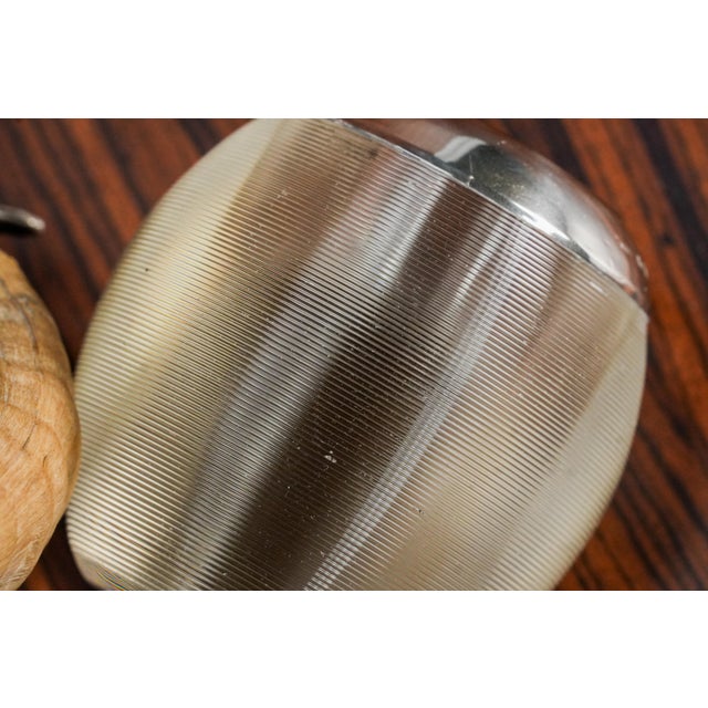 Exceptional Antique Victorian Sterling Silver Dolphin Sculpture Ram Match Striker Holder For Sale - Image 17 of 18