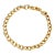 Syna Yellow Gold Horse Shoe Bracelet with Diamonds For Sale