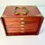 Late 19th C. Antique Chinese Boho Chic Chinoiserie Mahjong Game Set, Rosewood & Brass Box. For Sale - Image 10 of 15