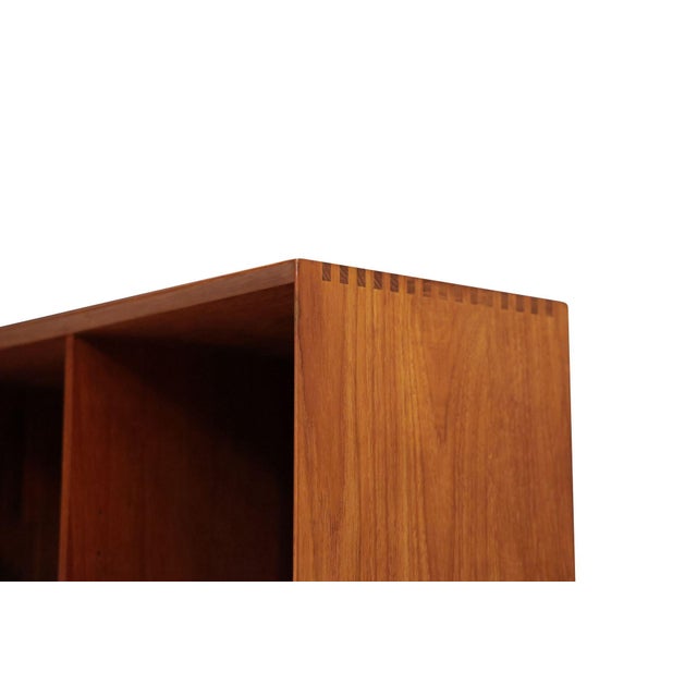 Peter Hvidt Peter Hvidt, for Søborg Denmark, 1952-56 Midcentury Danish Teak Bookcase #2, Attributed For Sale - Image 4 of 11