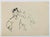 The Couple is a China ink Drawing realized by Mino Maccari (1924-1989) in 1950 ca. Hand-signed on the lower margin. Good...