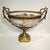 Beautiful antique (late 19th century) French porcelain and ormolu bronze centerpiece bowl in the Louis XV Sevres style...