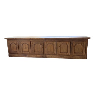 Rustic Sideboard in Oak, 1950s For Sale