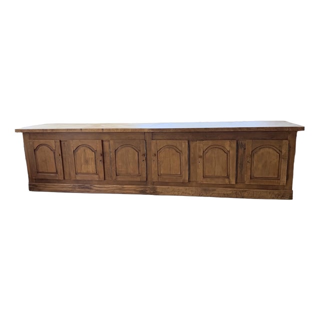 Rustic Sideboard in Oak, 1950s For Sale