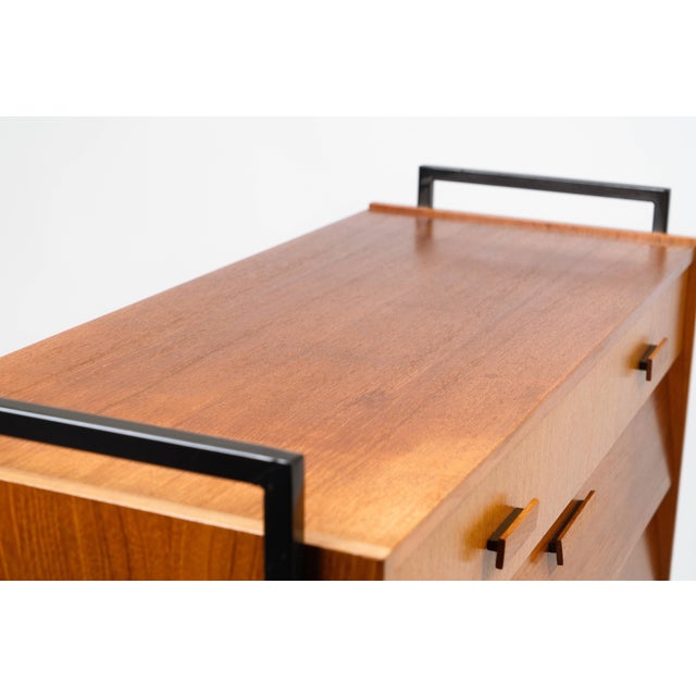 Vintage Teak Shoe Cabinet, Germany, 1960s For Sale - Image 10 of 15
