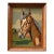 Vintage Framed Equestrian Horse Portrait Oil Painting For Sale