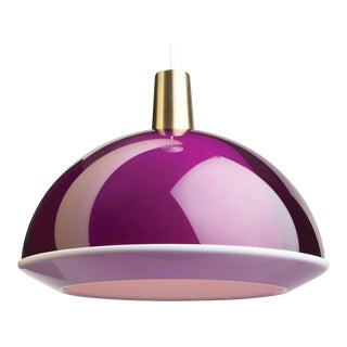 Yki Nummi Purple 'Kuplat' Pendant for Innolux Oy, Finland For Sale