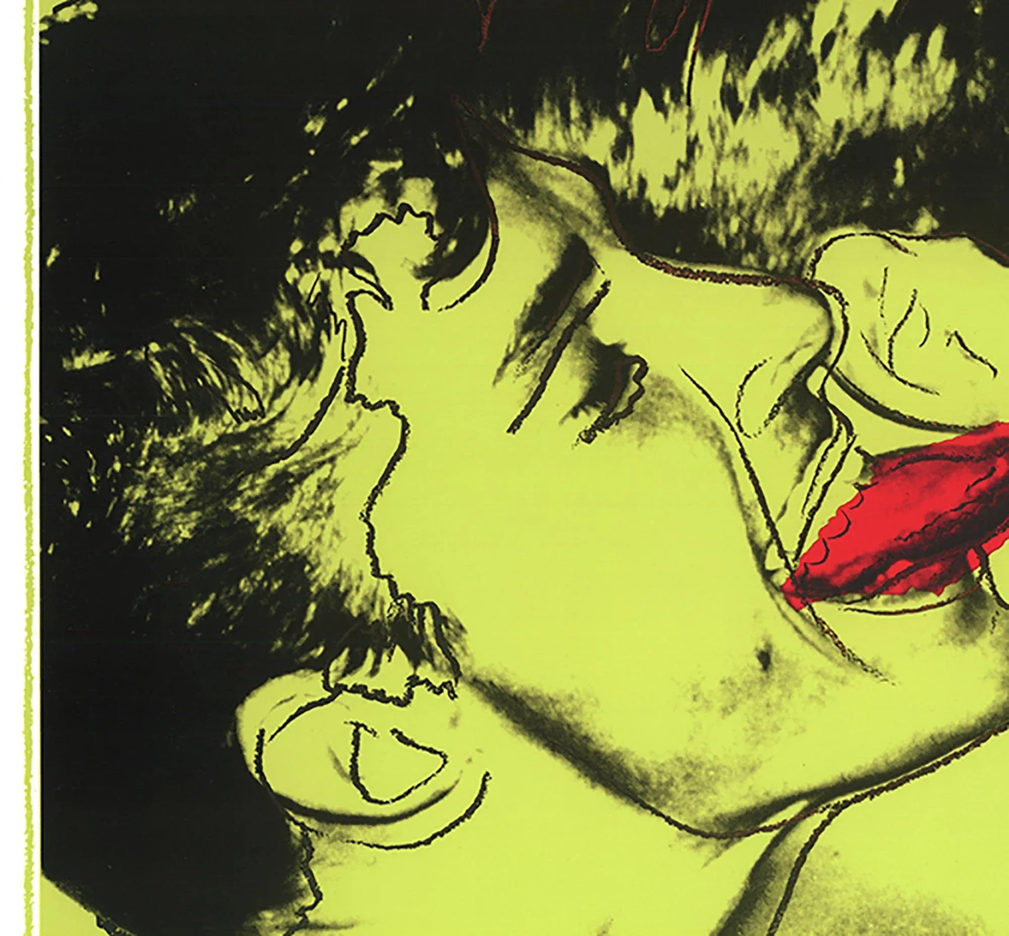 1983 Andy Warhol 'Querelle Green' Pop Art Green,Black Germany