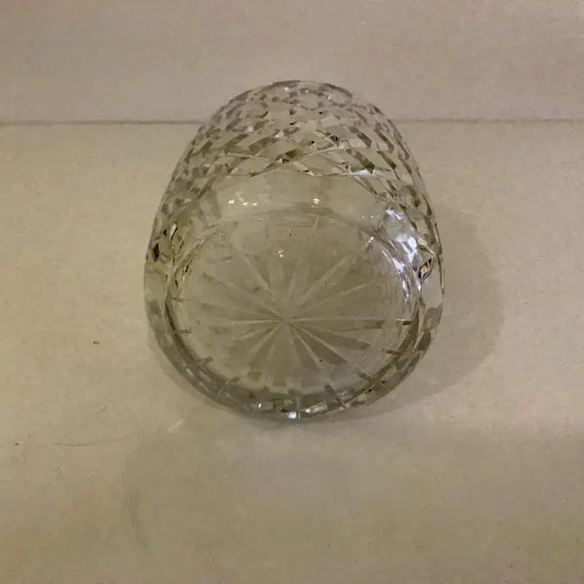 Mid 20th Century Mid 20th Century A Set of Three Cut Crystal Decanters - Set of 3 For Sale - Image 5 of 6