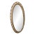 Antique Gilt Oval Mirror For Sale