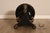Brown Maitland Smith Empire Style Round Marble Top Mahogany Lamp Table For Sale - Image 8 of 17