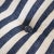 Blue Stripe Circle Pillow For Sale - Image 4 of 5