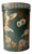 Mid Century Plymouth Toleware Trashcan For Sale