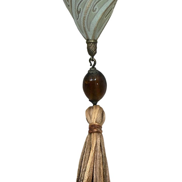 Fortuny Silk Cesendello Ceiling or Wall Light For Sale In Miami - Image 6 of 10