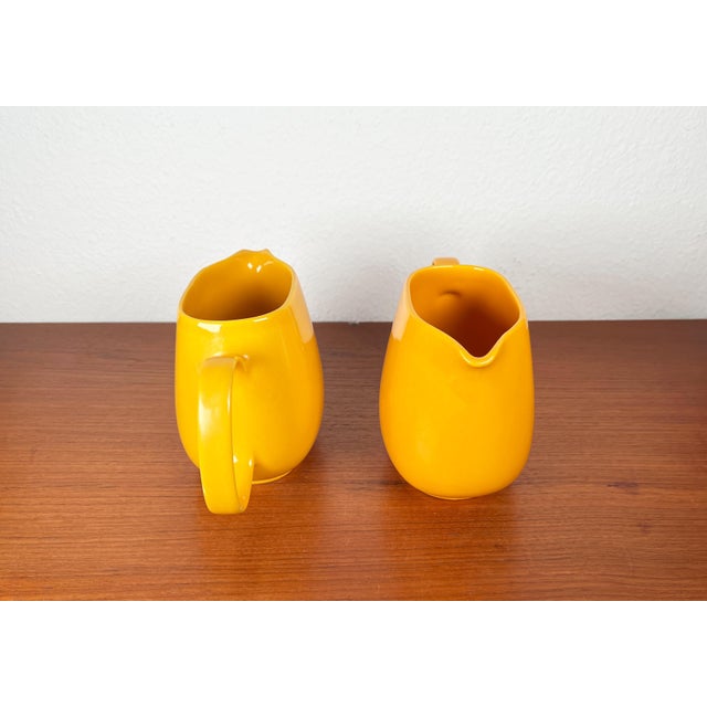 German Mid-Century Modern Space Age Ceramic Heidelberg Series Tea Service from Melitta, 1960s, Set of 10 For Sale - Image 11 of 18