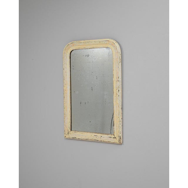 1880s French Wood Patinated Mirror For Sale - Image 18 of 18