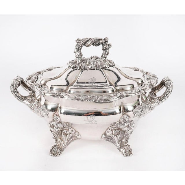 Antique Sheffield Oval Lidded Sauce Tureens, 1820, Set of 2 For Sale - Image 10 of 18