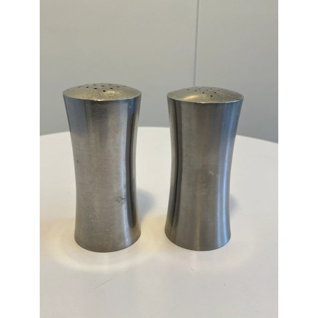 1960s 1960s Swedish Modern Salt & Pepper Shakers Set- a Pair For Sale - Image 5 of 5