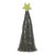 Vintage Studio Pottery Christmas Tree Tea Light Candleholder For Sale