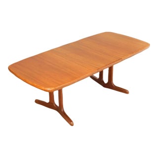 1970s Danish Extending Dining Table by Am Mobler For Sale