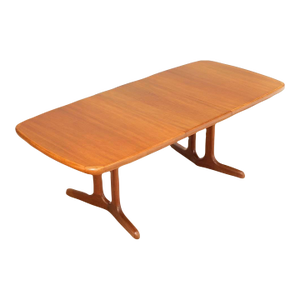 1970s Danish Extending Dining Table by Am Mobler