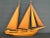 Wooden Nautical Sailboat Masted Ship Model For Sale - Image 11 of 12