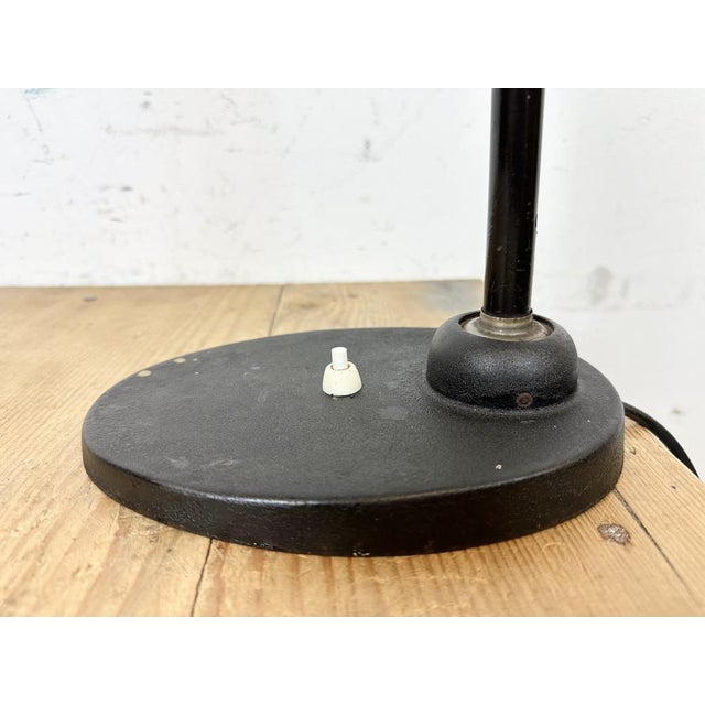1930s Vintage Black Table Lamp by Christian Dell for Bur Bunte & Remmler, 1930s For Sale - Image 5 of 18