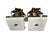 French Vintage Mid Century Hollywood Regency Marble Base Candleholders Made in Italy - A Pair For Sale - Image 3 of 7