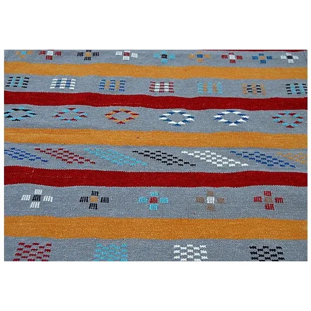 Tribal Late 20th Century Moroccan Rug- 4'11'' X 3' For Sale - Image 3 of 5