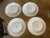 Beautiful English Spode plates, marked Made in England, pattern Snipe. 93/A5 also noted. Set of four gorgeous for dining...