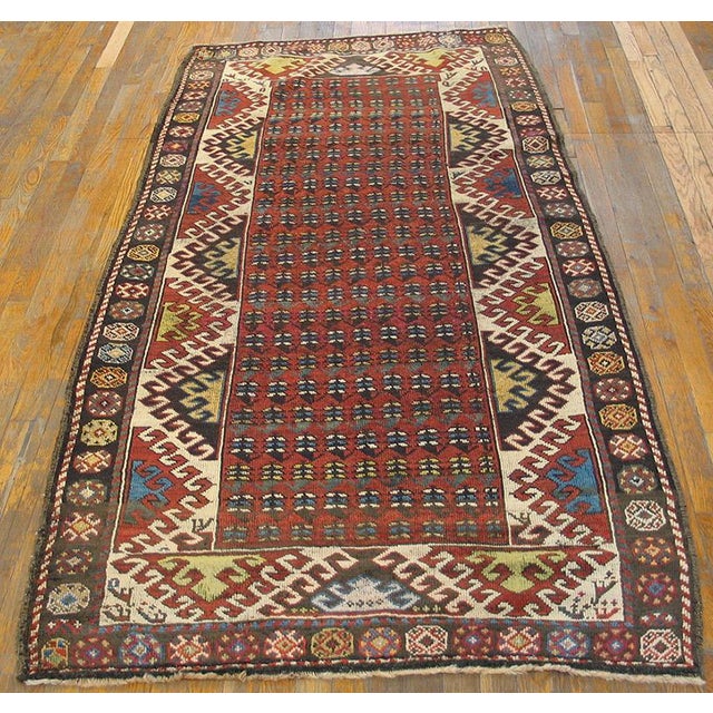 Antique Caucasian - Kazak rug, size: 3'10" x 7'8".