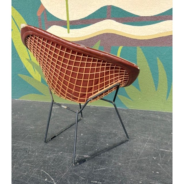 Mid Century Harry Bertoia for Knoll Diamond Chair For Sale - Image 10 of 11