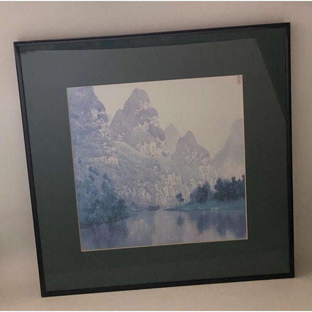 Original Signed Song Di Asian Modern Shanshui Painting For Sale - Image 12 of 12