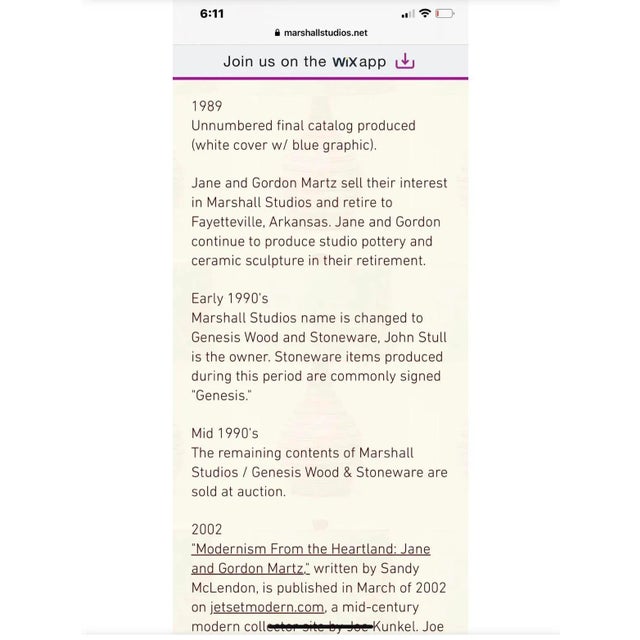 1990s Geometric Table Lamp by Jane and Gordon Martz For Sale - Image 11 of 12