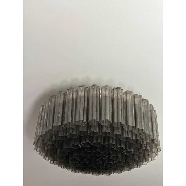 Large Murano Glass Chandelier For Sale - Image 3 of 10