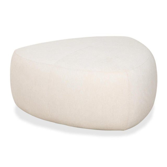 Bermuda Ottoman in Cream Fabric from BoConcept For Sale - Image 9 of 9