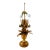 Mid 20th Century Marbro Gilt Tole Accent Lamp For Sale