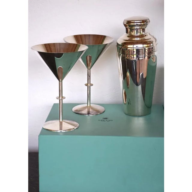 Silver Metal Cocktail Service from Ercuis House, 1990s For Sale - Image 4 of 7