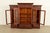 Late 19th Century R. J. Horner Style Antique Victorian Carved Walnut Triple Bookcase Cabinet, Circa 1880s For Sale - Image 5 of 12