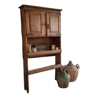 18th c. Spanish Kitchen Cupboard, c. 1750 For Sale
