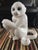 Porcelain Ceramic Mottahedeh White Capuchin Monkey — As Seen at Elvis Presley's Graceland! For Sale In Nashville - Image 6 of 8