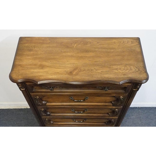 Brown Fairmont Designs Pecan Louis XV French Provincial 42" Chest - Chestnut Finish 7025-11 For Sale - Image 8 of 12