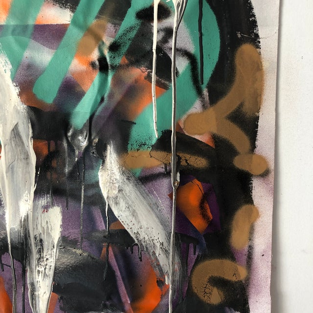 Abstract Hampton’s Town Beach O/C Painting by Erik Sulander 31x48 For Sale - Image 3 of 5